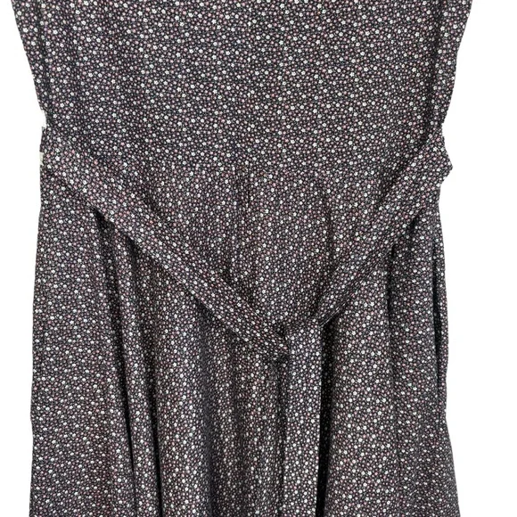 GUNNE SAX by Jessica Vintage Rare Purple Floral Prairie Dress Size 13 Sleeveless - Picture 10 of 15